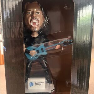 Dave Grohl Rockstar Bobblehead with Guitar
